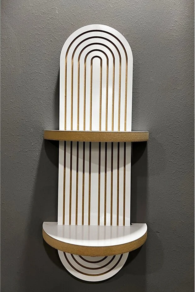 Semplice Meşe Dekoratif Duvar Rafı